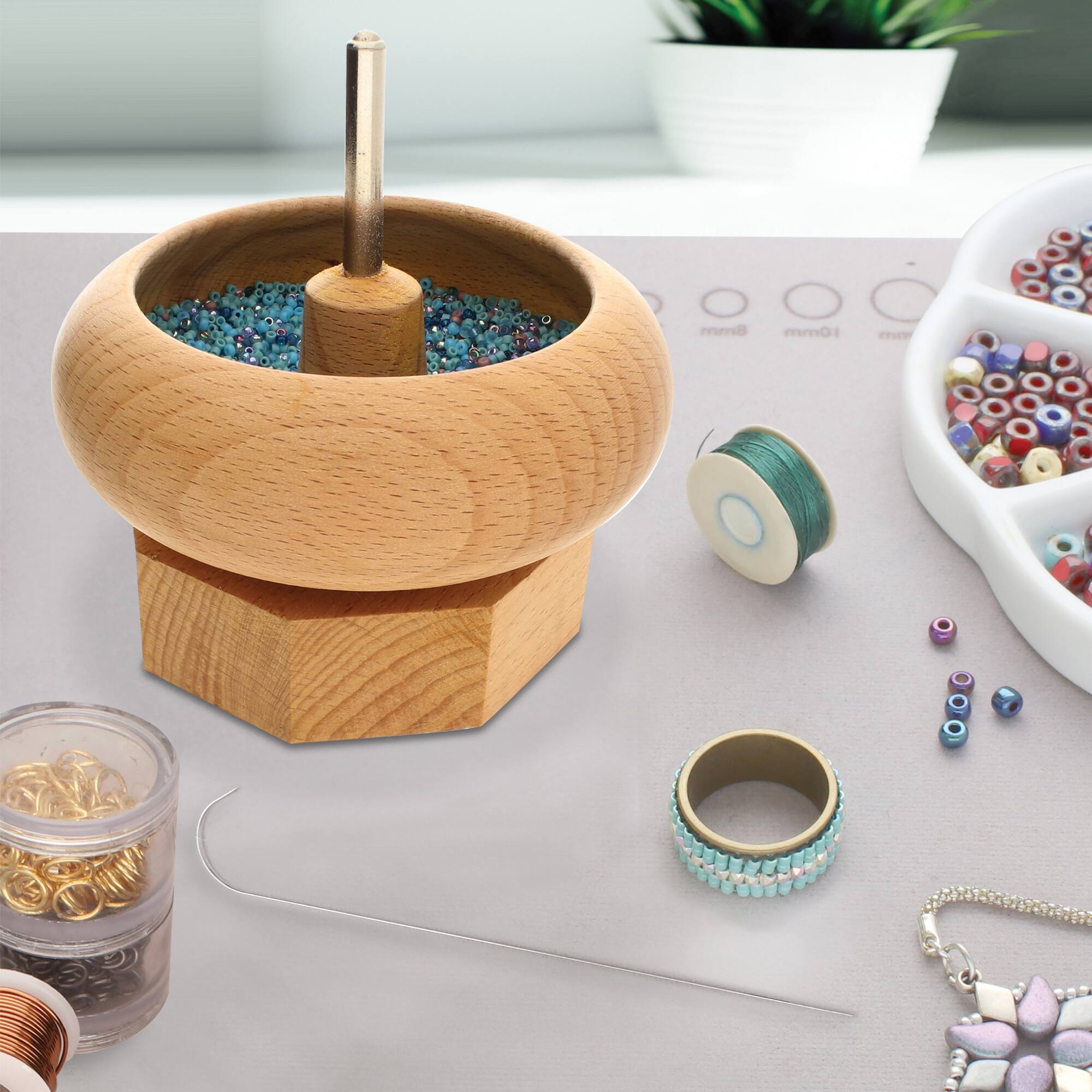 BASIC elements™ Mini Spin & String™ Bead Spinner